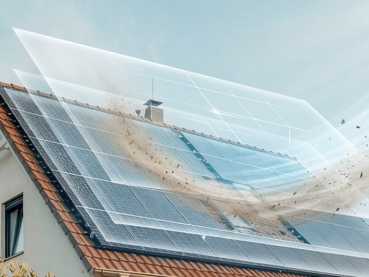 Anti-dust resistant module surface
