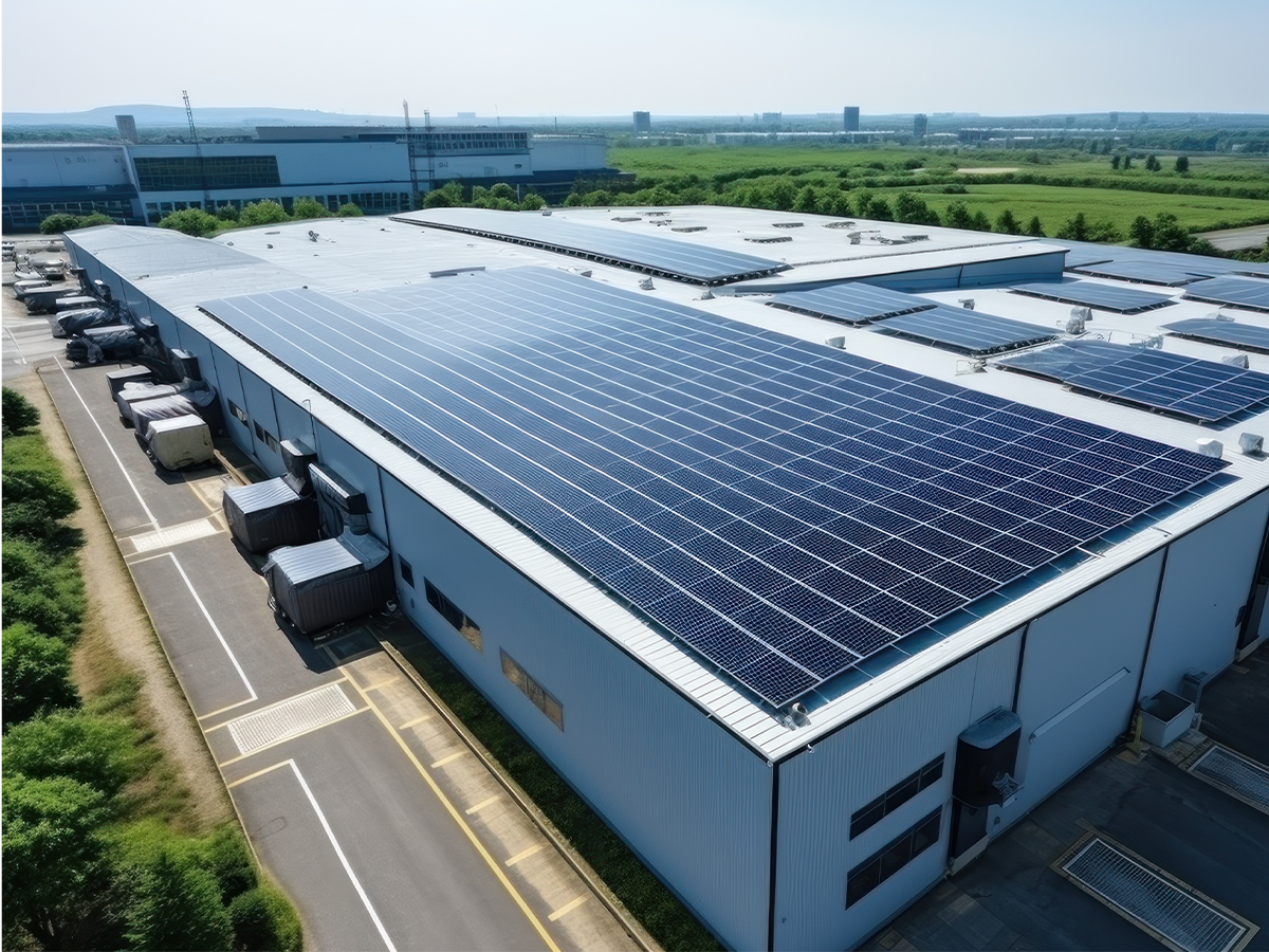 Commercial and industrial rooftop solar