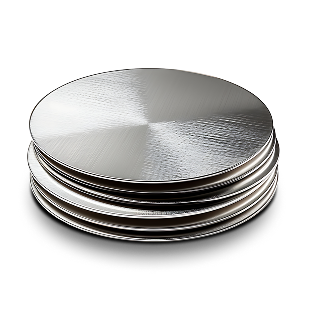 Sliced silicon wafers